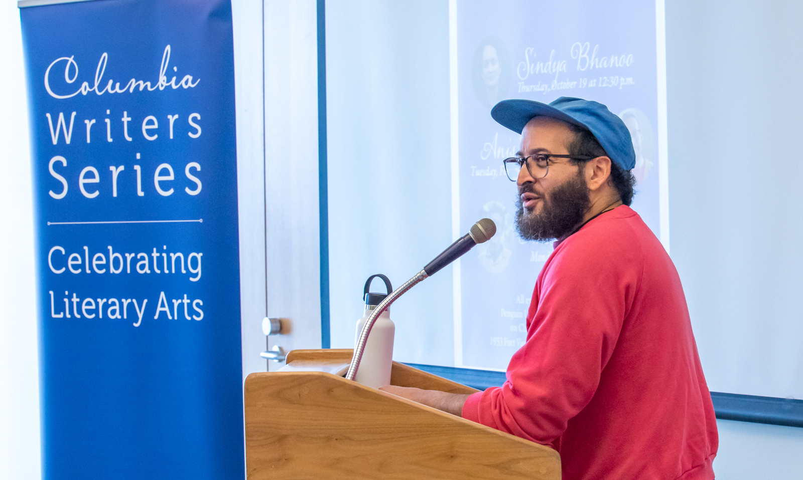 Columbia Writers Series speaker at CWS