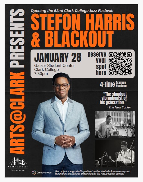 Poster for the Clark College Jazz Festival