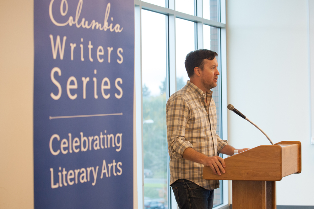 Benjamin Percy reads at the Columbia Writers Series