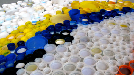 Beatty and Kurtz's bottle cap art