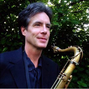 portrait image of saxophone soloist, Tim Jensen