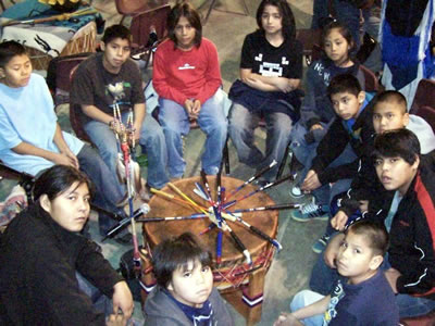 The High Rock Singers will be the Host Drum during a mini powwow at Clark College on May 21.ï¿½Photo courtesy:ï¿½Jim Roberts, High Rock Singers. 