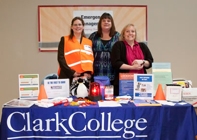 Table from the 2011 Emergency Preparedness Fair