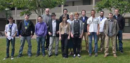 Independent staffers at the 2012 WCCJA awards ceremony in Bellevue, Wash.