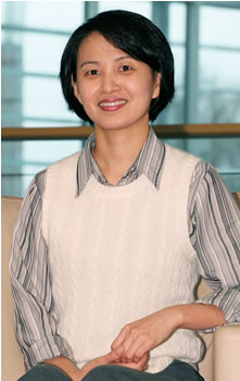 2008 All Washington Academic Team honoree Irina Ziyu