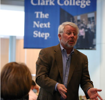 Dr. Jeffrey Wigand, 2006 Clark College Distinguished Lecturer 